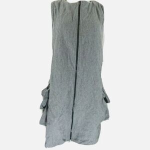 Crea Concept Wool Blend Zipper Pocket Dress